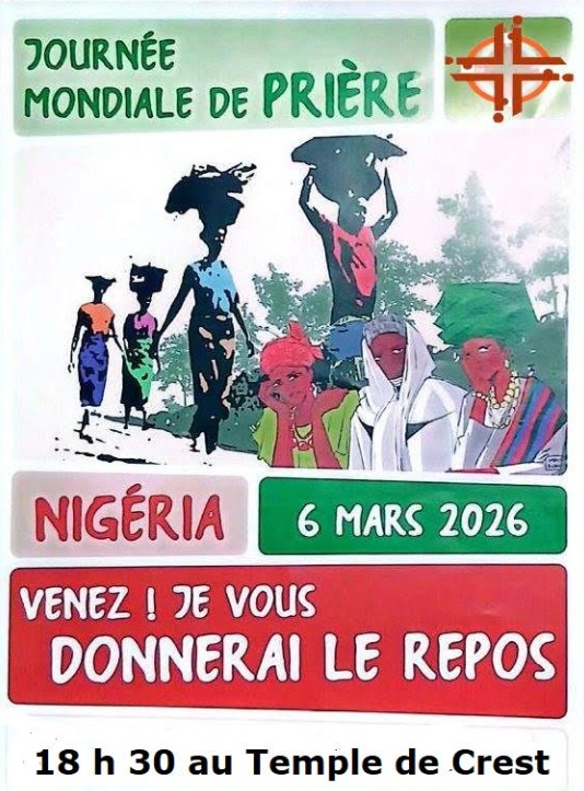 Affiche Journée Mondiale de Prière 2026